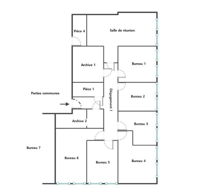 Achat immobilier Bureau 22 pièces  421m2 à Toulouse (31000) - Photo n°17