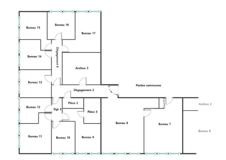 Achat immobilier Bureau 22 pièces  421m2 à Toulouse (31000) - Photo n°18