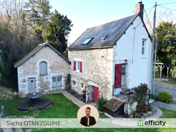 maison 3 pièces - 67,0m2 à Le Petit-Pressigny (37350)