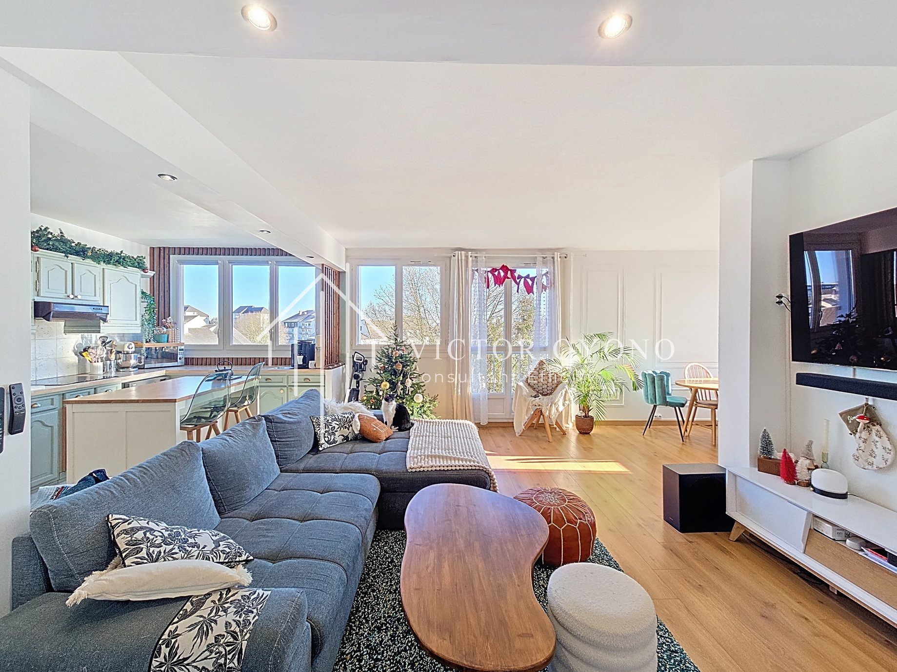 appartement 3 pièces - 70m2 à Saint-Cyr-sur-Loire (37540)