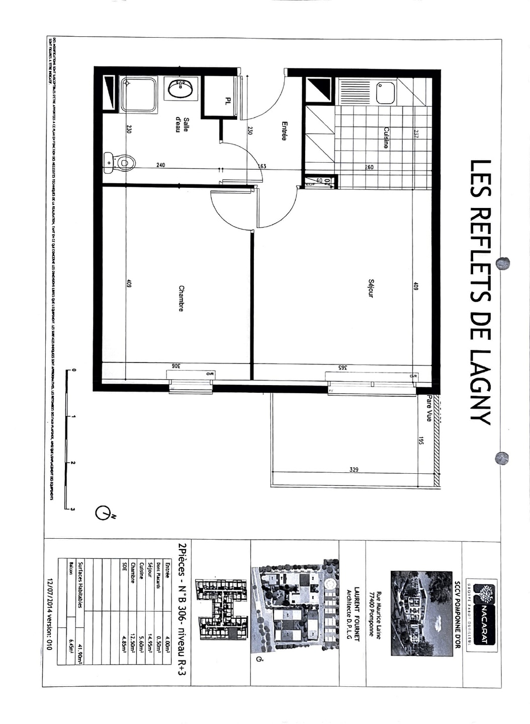 Achat immobilier Appartement 2 pièces  42m2 à Pomponne (77400) - Photo n°10