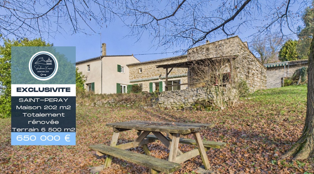 maison 6 pièces - 202m2 à Saint-Péray (07130)