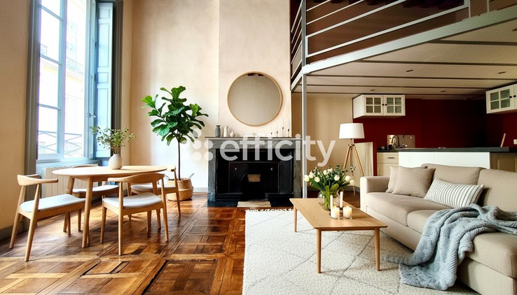 appartement 3 pièces - 74,37m2 à Lyon (69001)