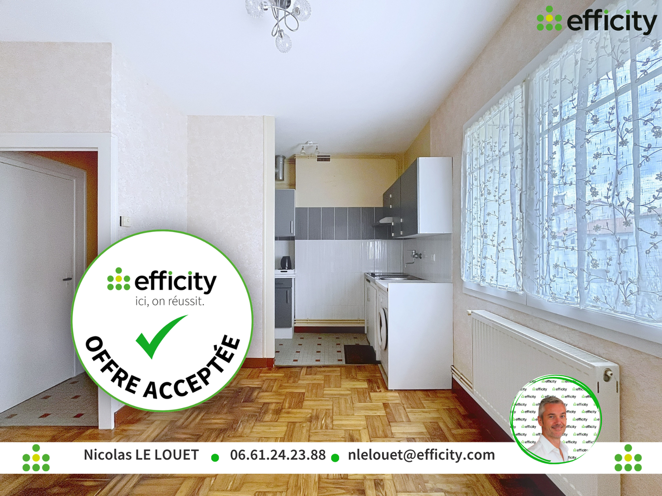 Achat immobilier Appartement 2 pièces  28m2 à Angoulême (16000) - Photo n°1