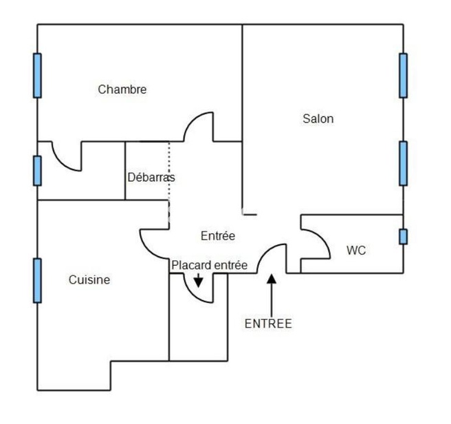 Achat immobilier Appartement 3 pièces  48m2 à Dijon (21000) - Photo n°9