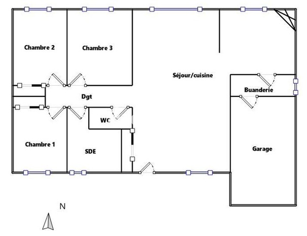 Achat immobilier Maison 4 pièces  94m2 à Lauzerville (31650) - Photo n°16