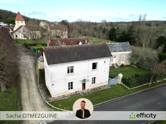 maison 5 pièces - 112m2 à Lurais (36220)