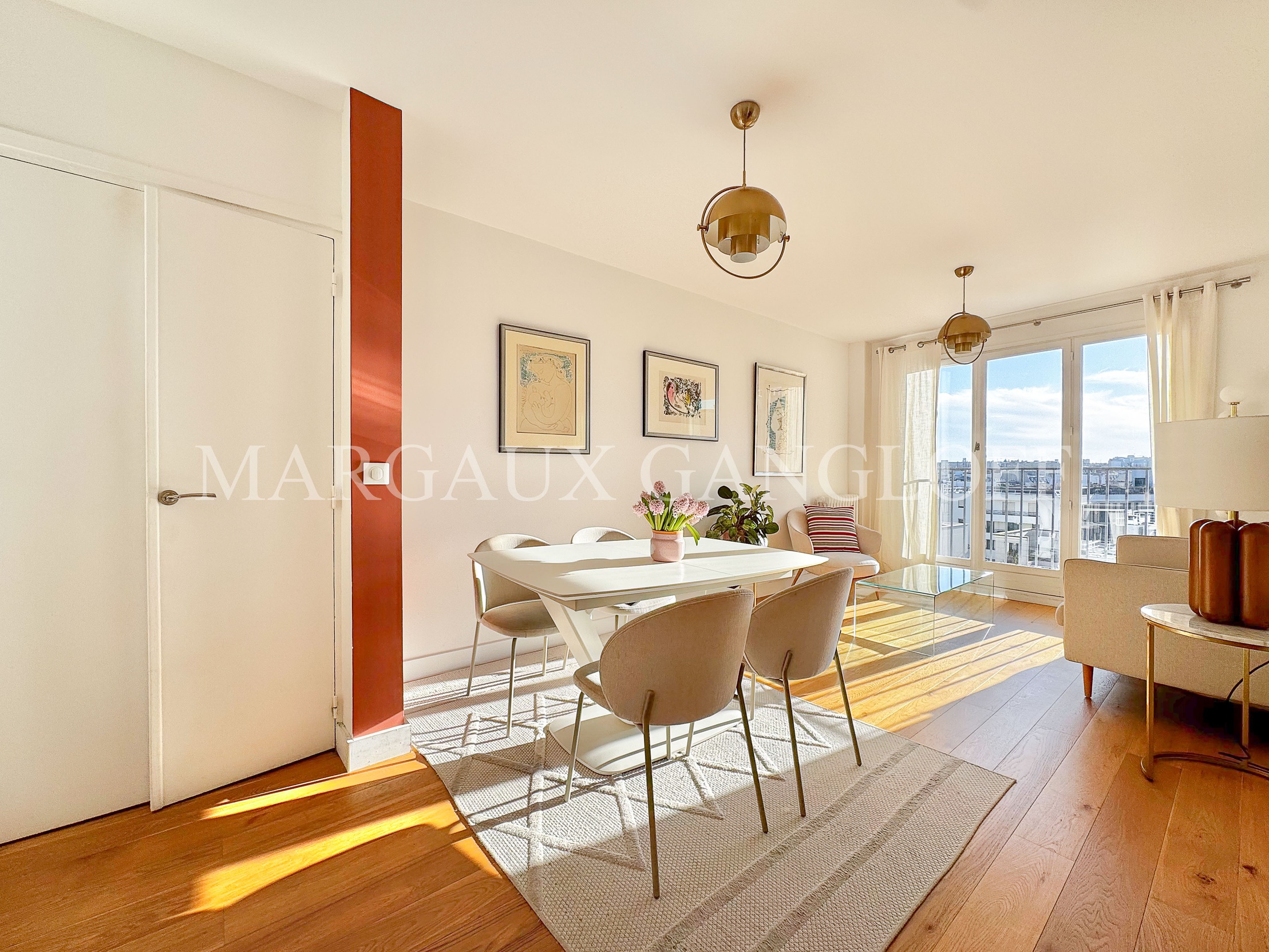 appartement 3 pièces - 60m2 à Paris (75017)