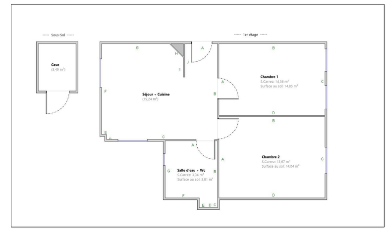 Achat immobilier Appartement 3 pièces  52m2 à Paris (75017) - Photo n°5