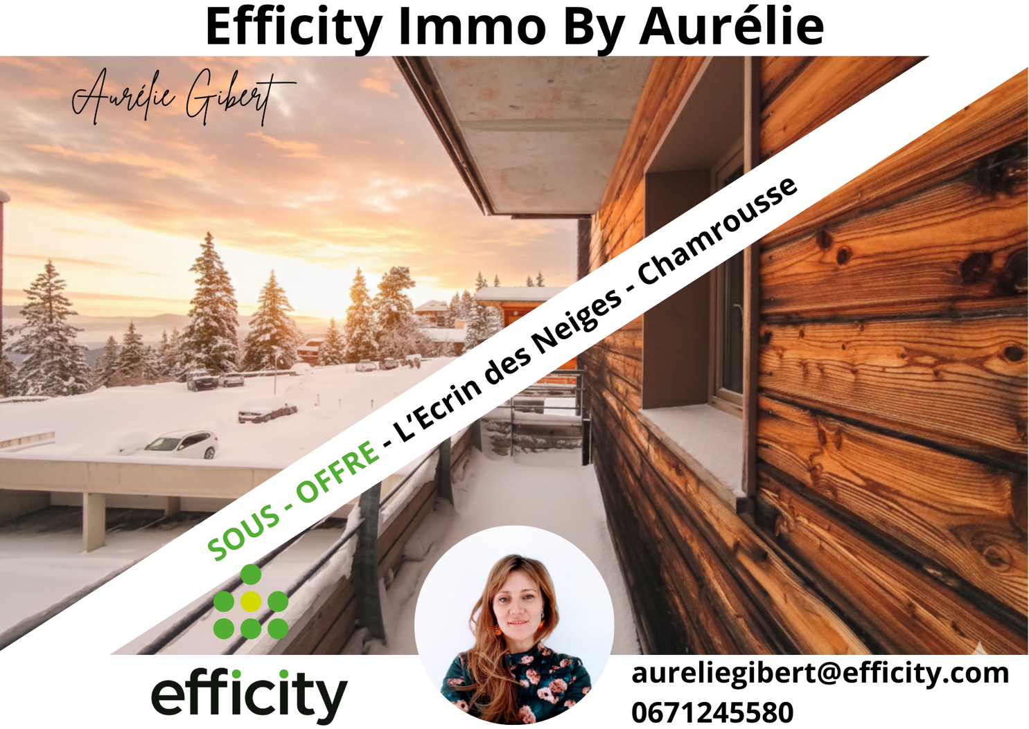 Achat immobilier Appartement 3 pièces  35m2 à Chamrousse (38410) - Photo n°1