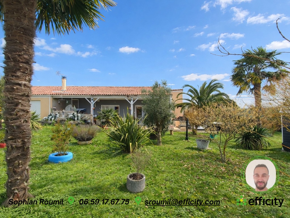 maison 5 pièces - 150m2 à Champagne-Vigny (16250)