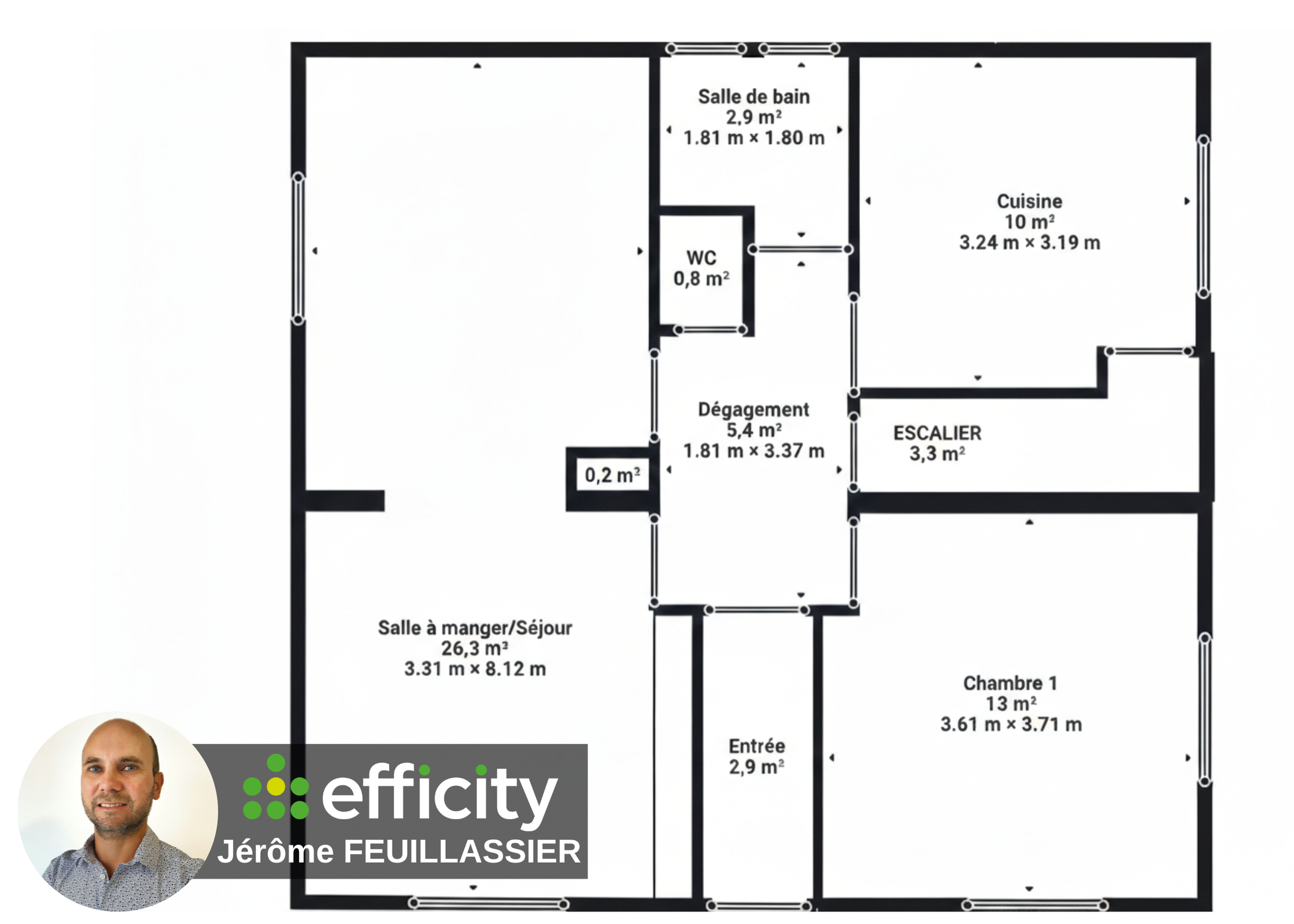 Achat immobilier Maison 6 pièces  90m2 à Cluses (74300) - Photo n°18