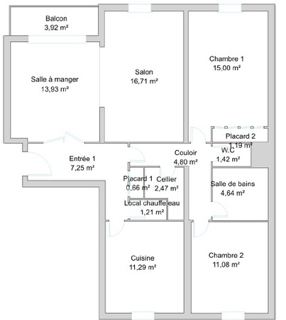 Achat immobilier Appartement 4 pièces  92m2 à Fontaine-lès-Dijon (21121) - Photo n°16