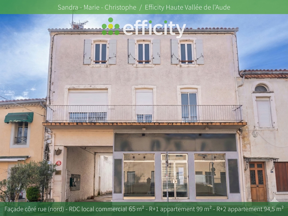 immeuble 12 pièces - 410m2 à Quillan (11500)