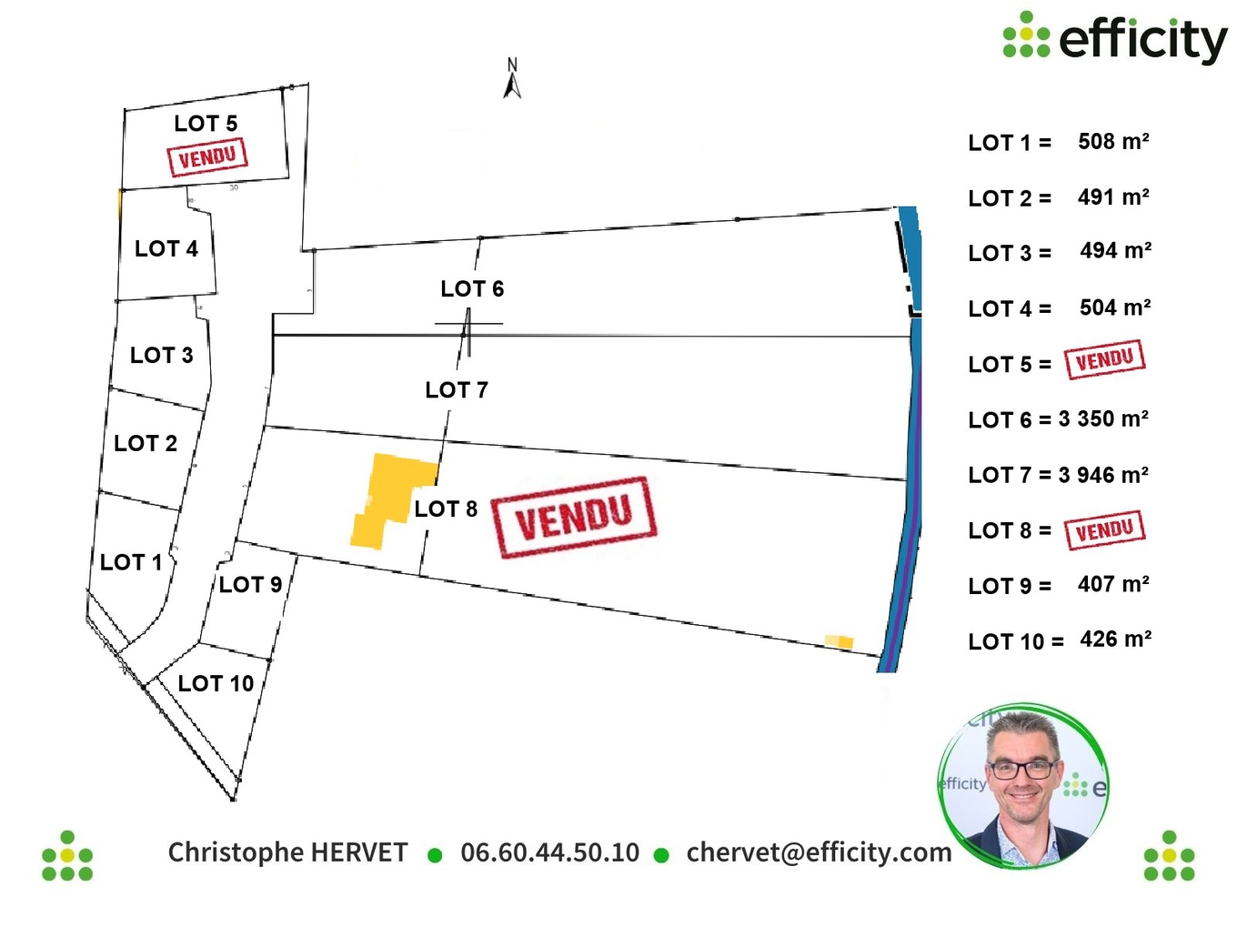 Achat immobilier Terrain   508m2 à Gond-Pontouvre (16160) - Photo n°4