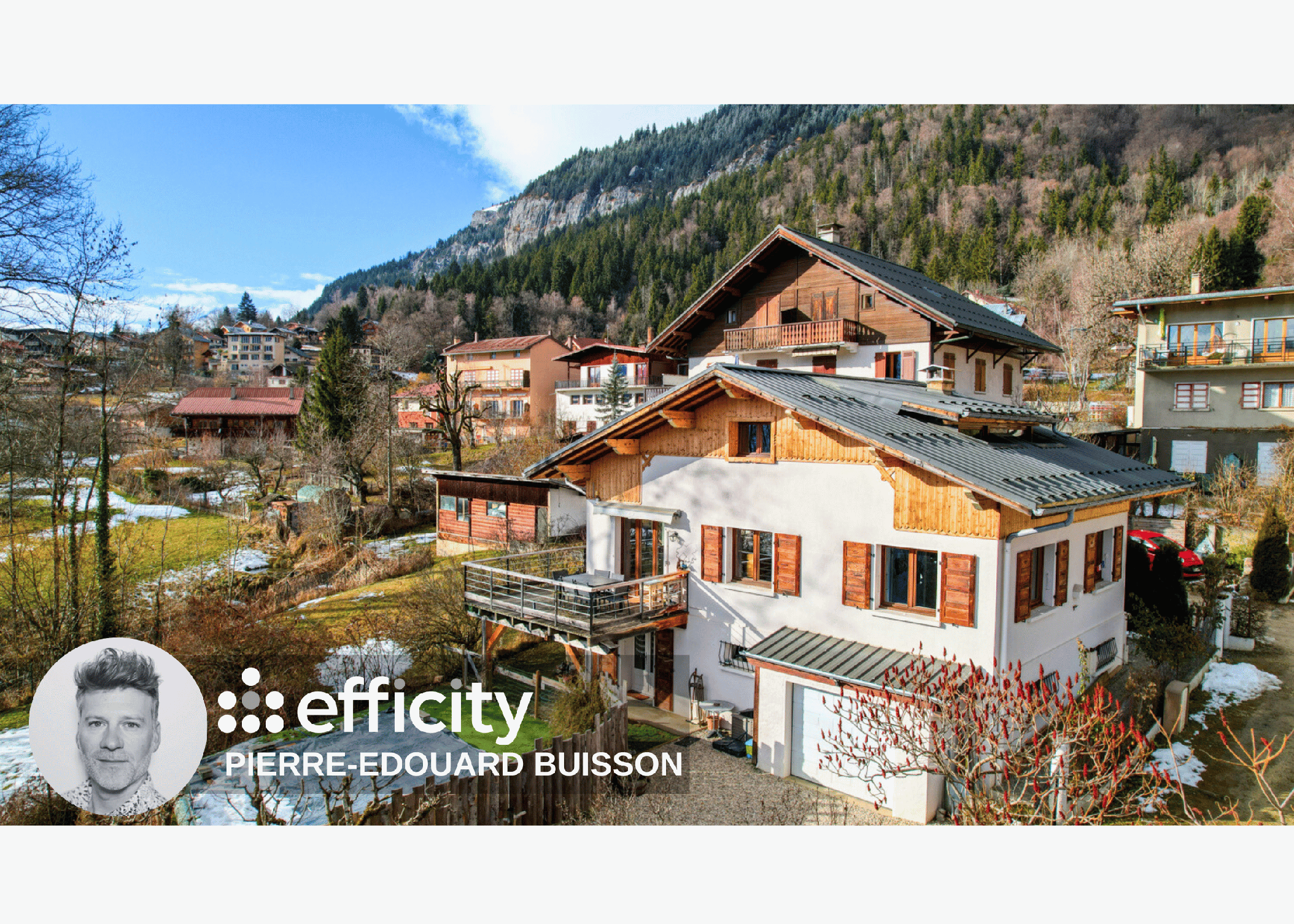 Achat immobilier Maison 6 pièces  128m2 à Passy (74480) - Photo n°1