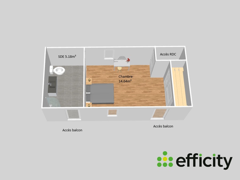 Achat immobilier Maison 3 pièces  83m2 à Manosque (04100) - Photo n°12