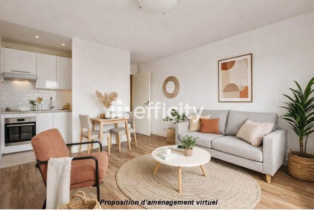 Achat immobilier Appartement 1 pièces  25m2 à Noisy-le-Sec (93130) - Photo n°1