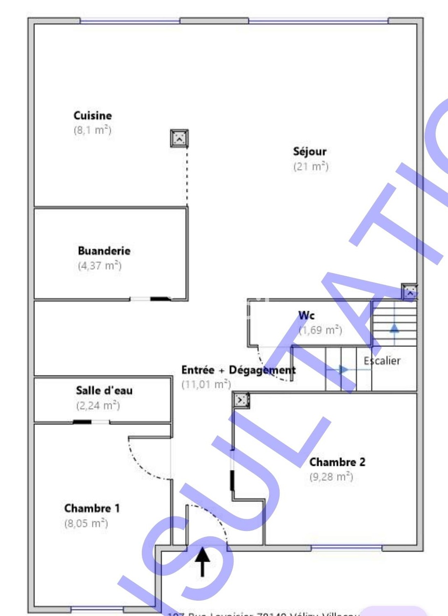 Achat immobilier Maison 6 pièces  130m2 à Vélizy-Villacoublay (78140) - Photo n°17