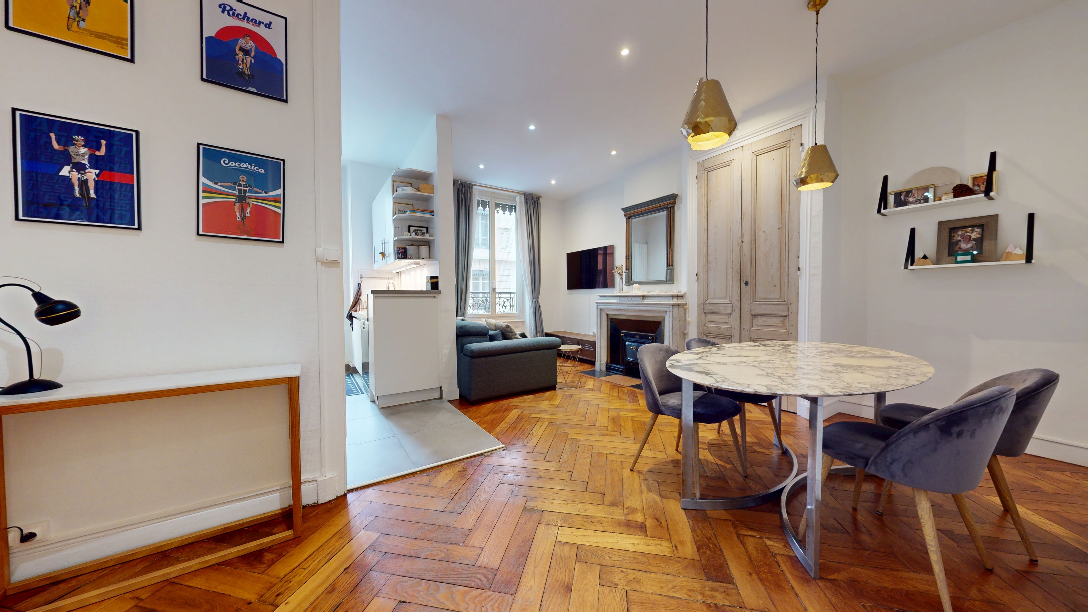 appartement 3 pièces - 73m2 à Lyon (69006)