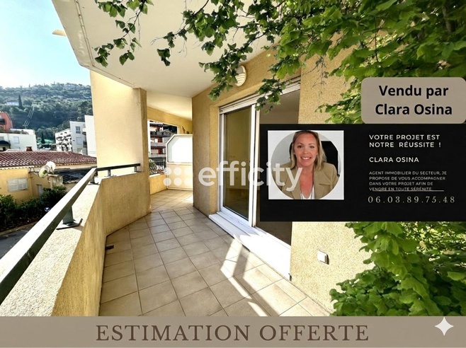 appartement 2 pièces - 35m2 à Saint-André-de-la-Roche (06730)