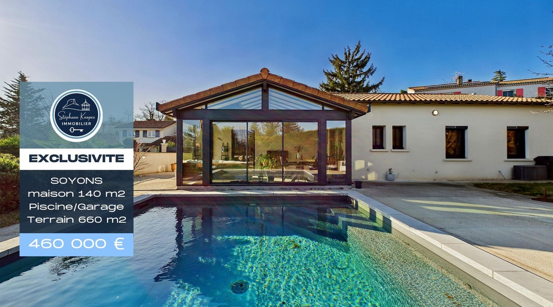 maison 6 pièces - 140m2 à Soyons (07130)