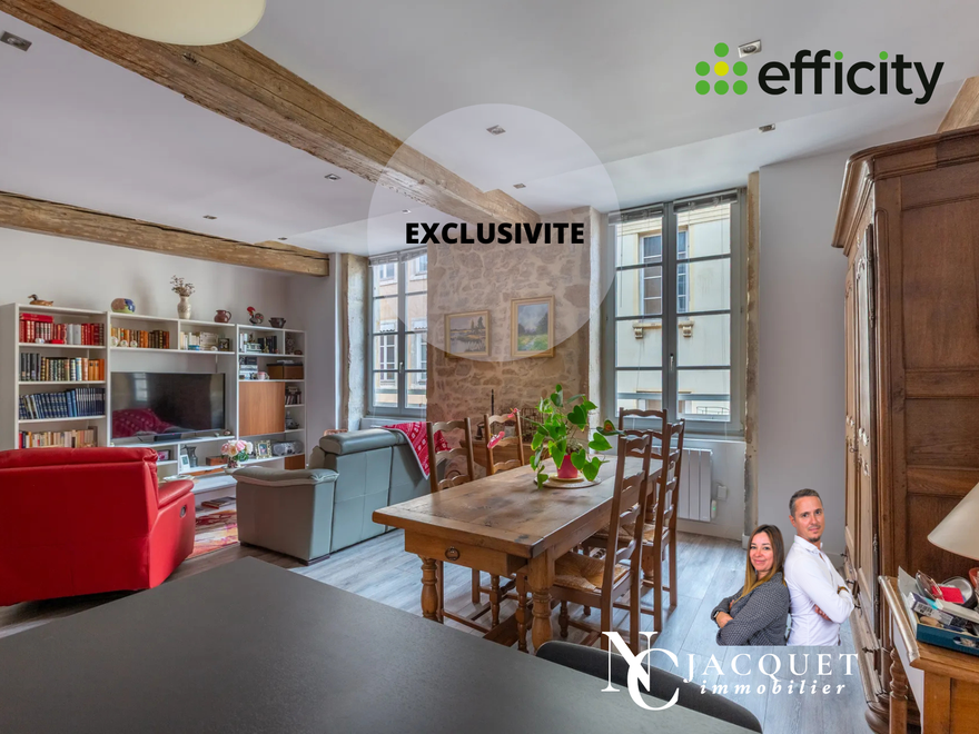 appartement 4 pièces - 87m2 à Lyon (69001)