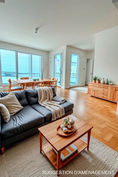 appartement 3 pièces - 74m2 à Caen (14000)