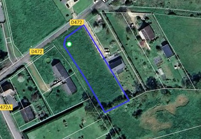 Achat immobilier Terrain   1065m2 à Monthodon (37110) - Photo n°1