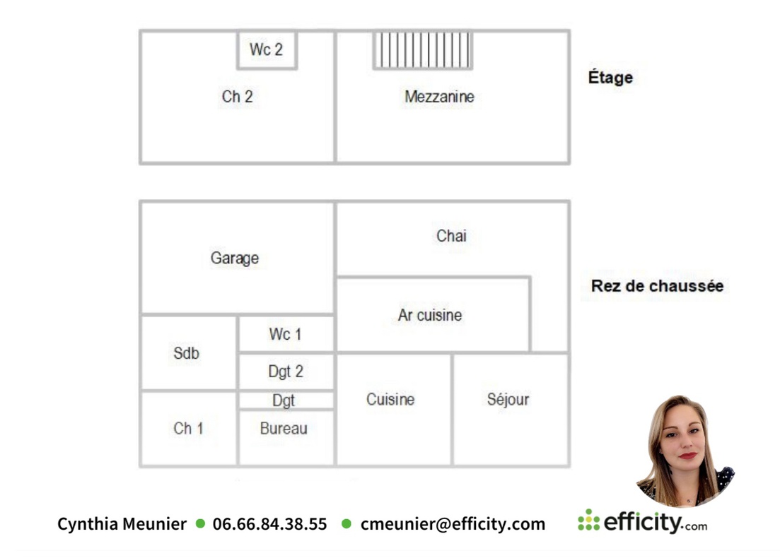 Achat immobilier Maison 5 pièces  160m2 à Thors (17160) - Photo n°15