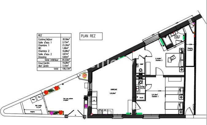 Achat immobilier Immeuble   172m2 à Saint-Cyr-sur-Loire (37540) - Photo n°12