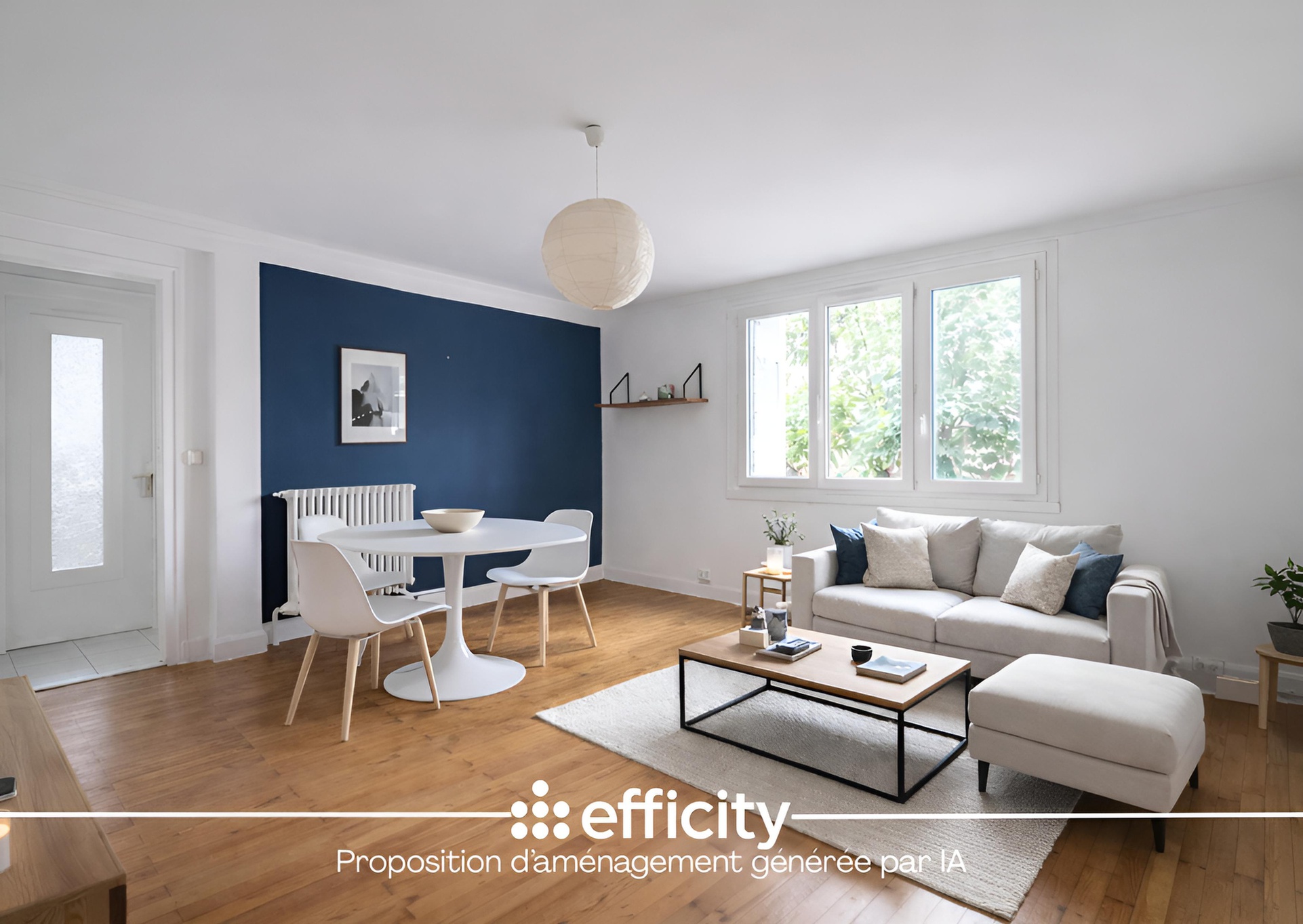 appartement 2 pièces - 41,47m2 à Nantes (44100)