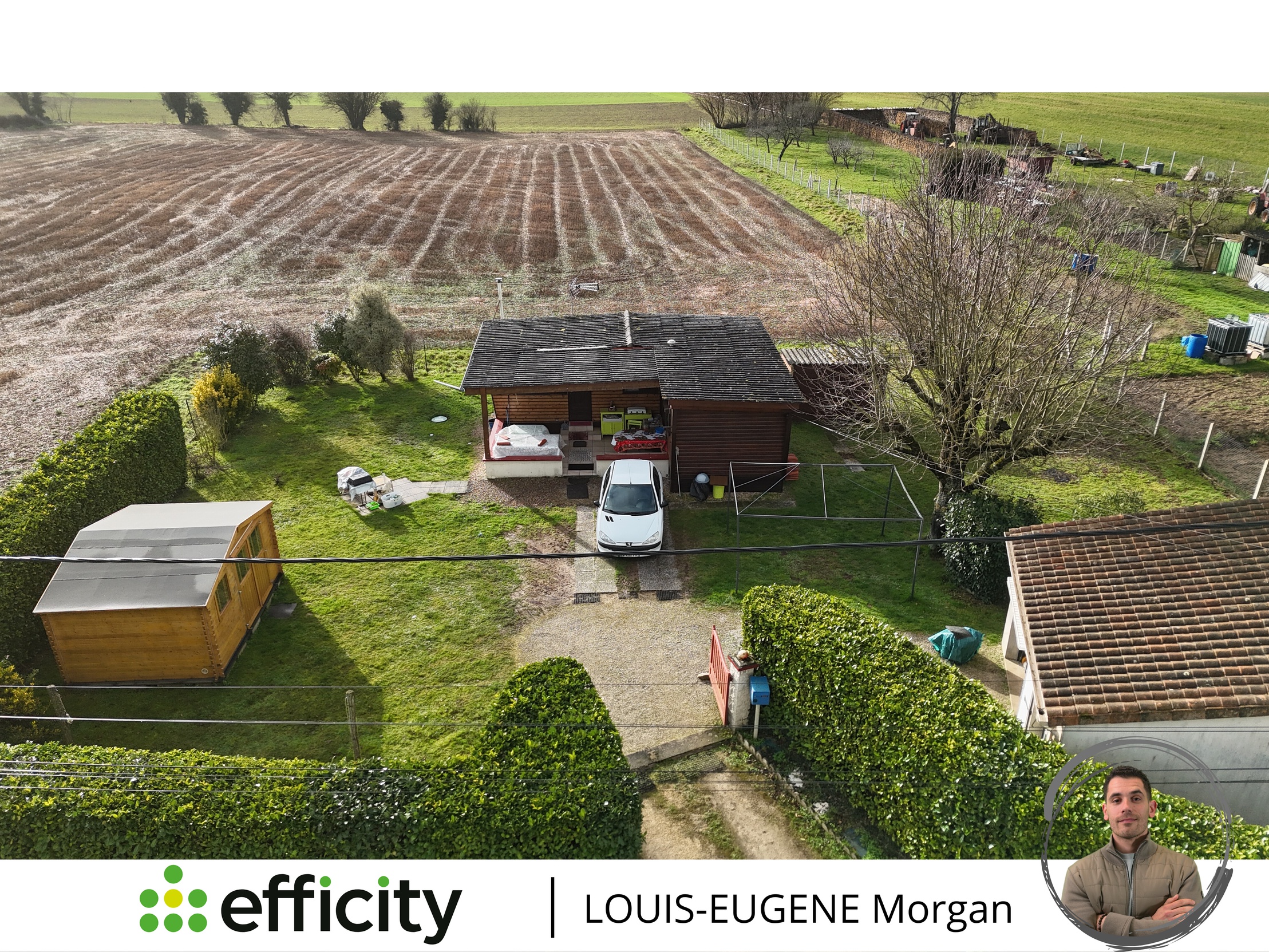 maison 3 pièces - 36,0m2 à Les Adjots (16700)