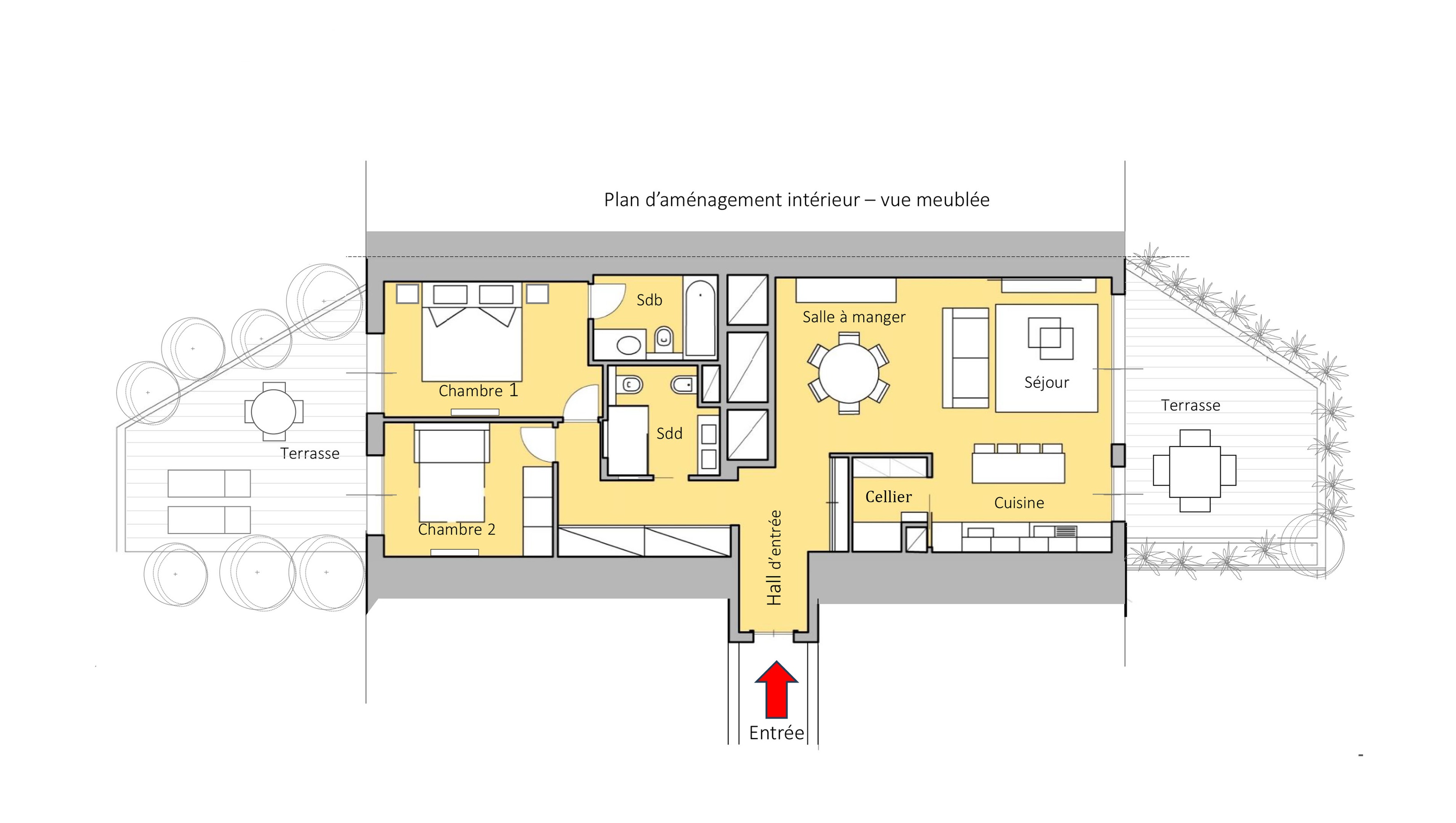 Achat immobilier Appartement 3 pièces  76m2 à Nice (06200) - Photo n°4