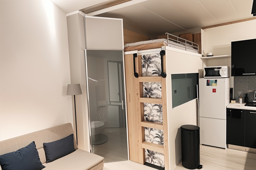 appartement 1 pièces - 17m2 à Gentilly (94250)