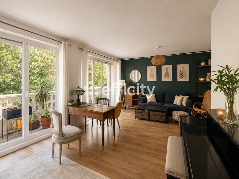 appartement 2 pièces - 65m2 à Lyon (69007)