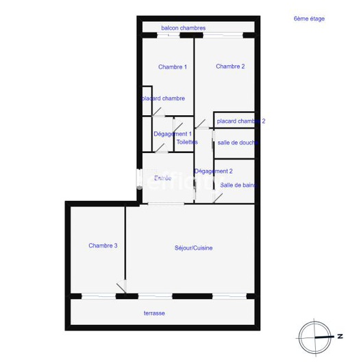Achat immobilier Appartement 4 pièces  91m2 à Marseille (13008) - Photo n°19