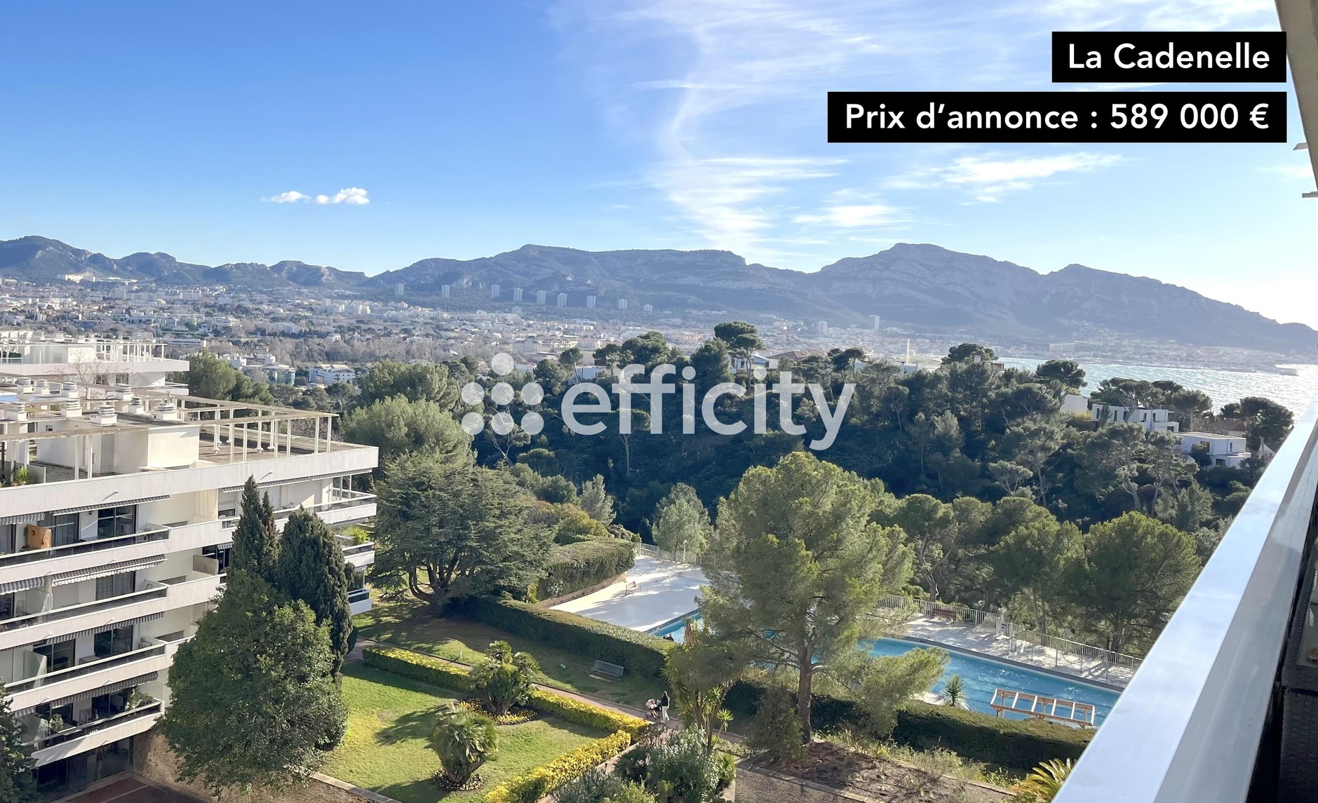 appartement 4 pièces - 91m2 à Marseille (13008)