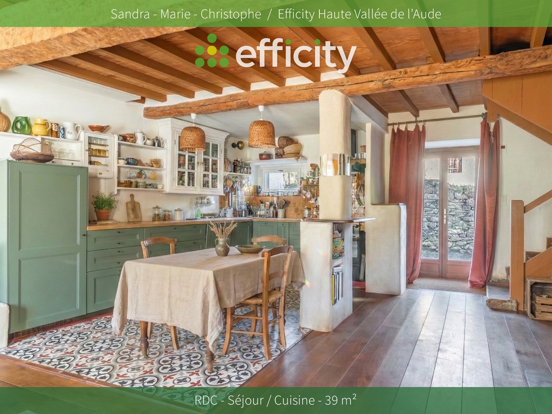 maison 4 pièces - 101,0m2 à Val-du-Faby (11260)