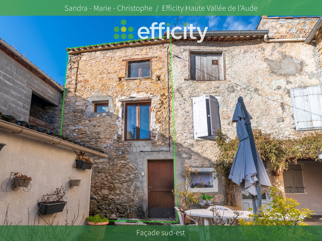 maison 3 pièces - 50m2 à Val-du-Faby (11260)