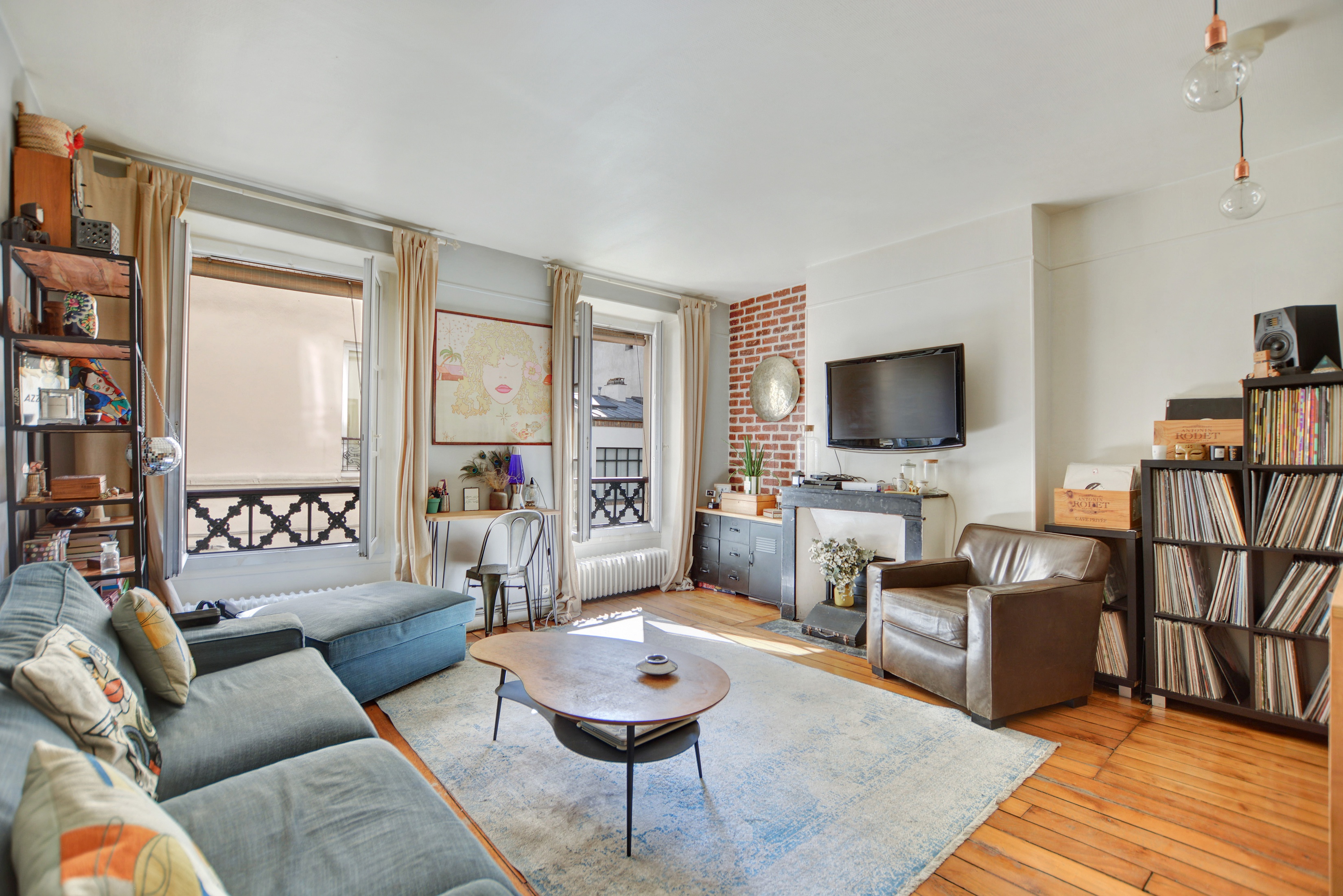 appartement 2 pièces - 46m2 à Paris (75018)