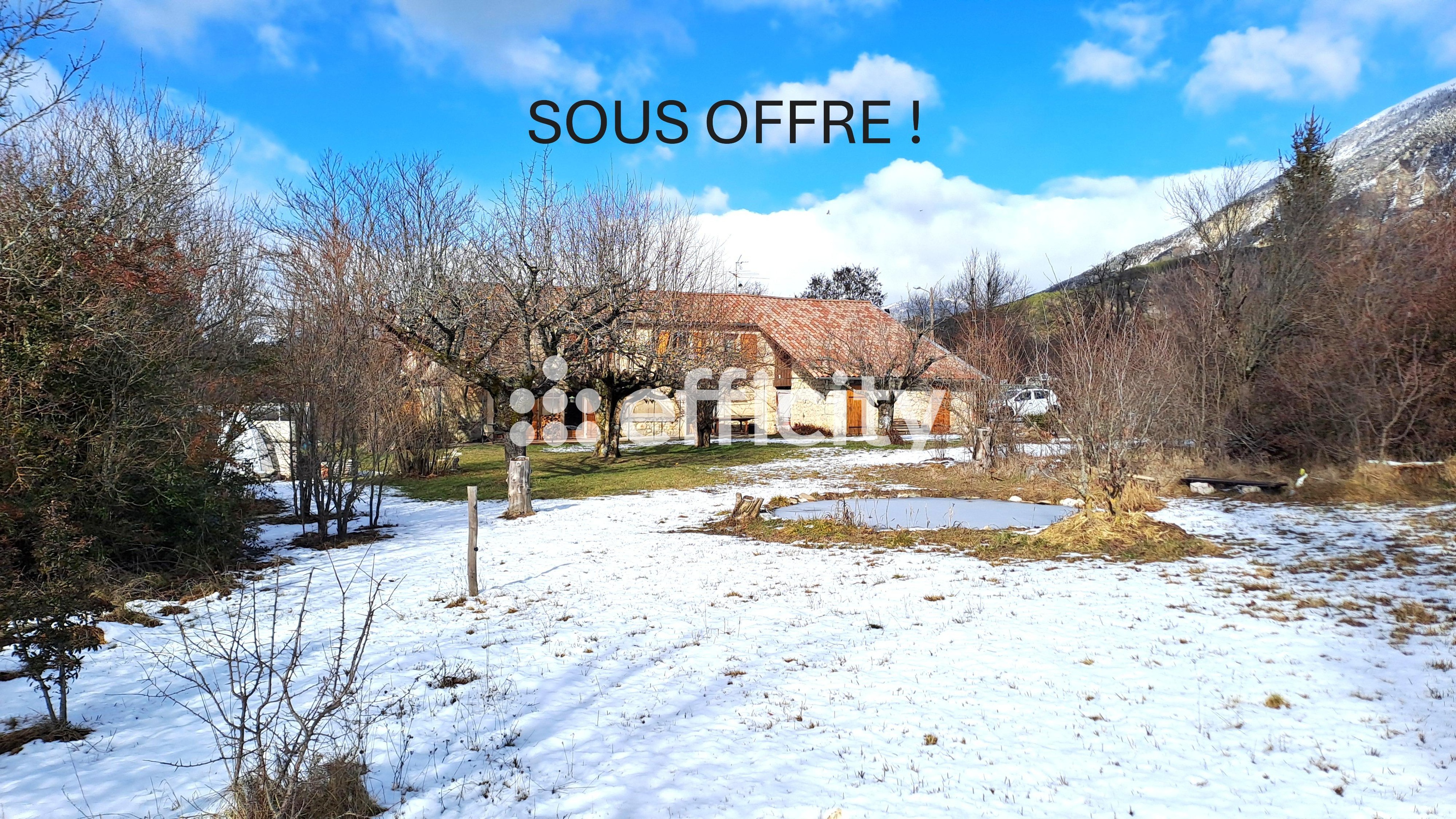 Achat immobilier Maison 6 pièces  151m2 à Saint-Pierre-d'Argençon (05140) - Photo n°1