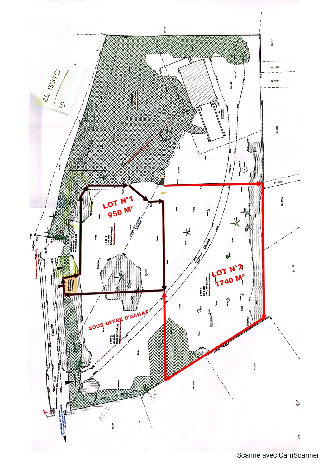 Achat immobilier Terrain   1740m2 à Annonay (07100) - Photo n°1