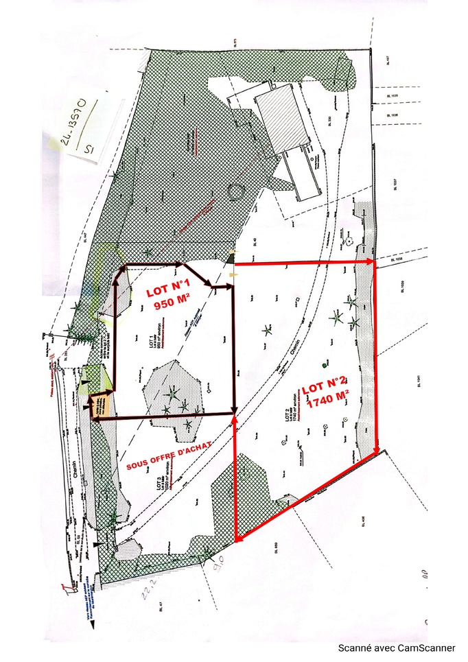 terrain  - 1740m2 à Annonay (07100)