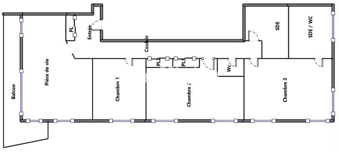 Achat immobilier Appartement 5 pièces  117m2 à Brest (29200) - Photo n°12
