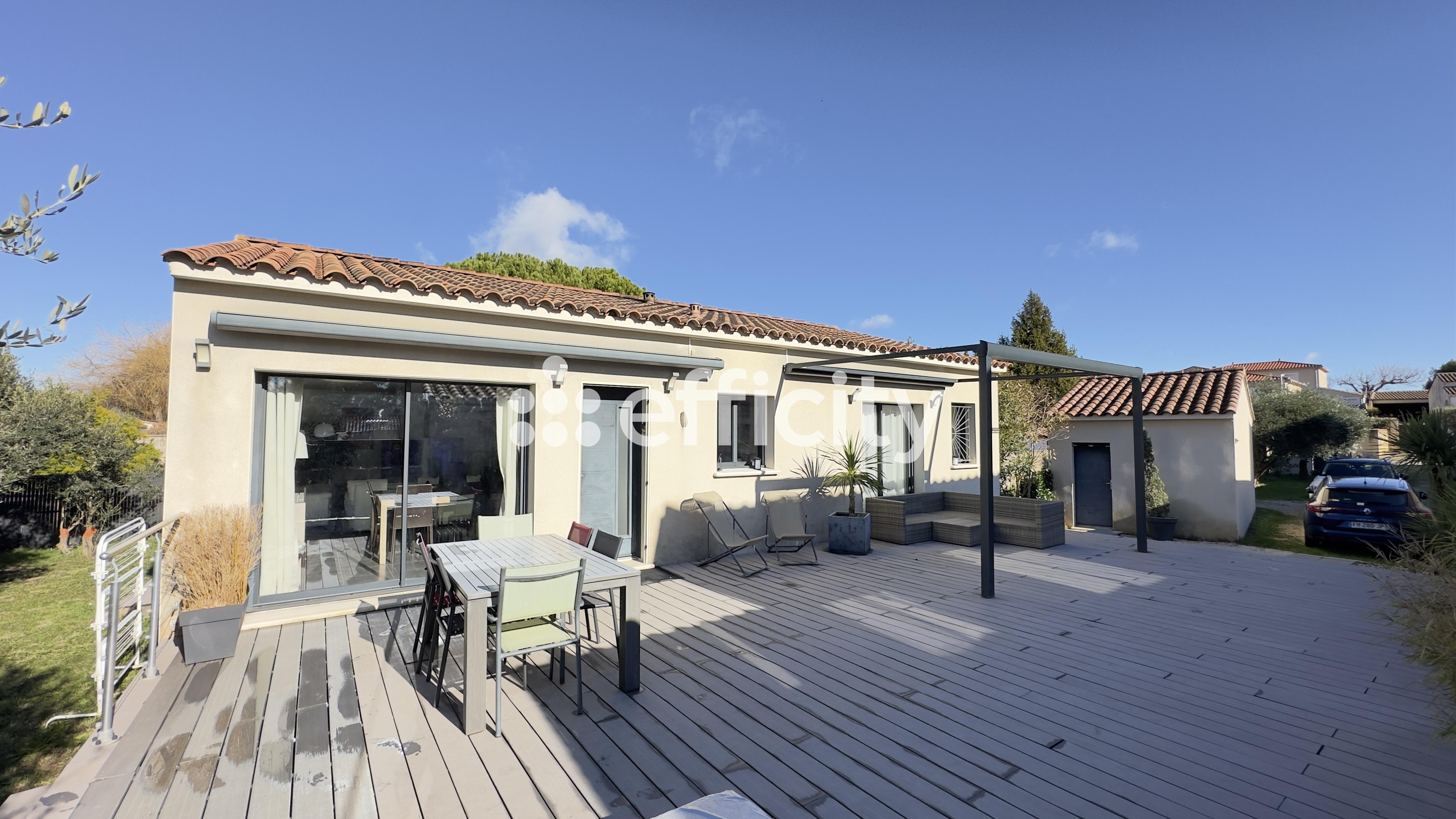 Achat immobilier Maison 4 pièces  97m2 à Jonquières-Saint-Vincent (30300) - Photo n°1