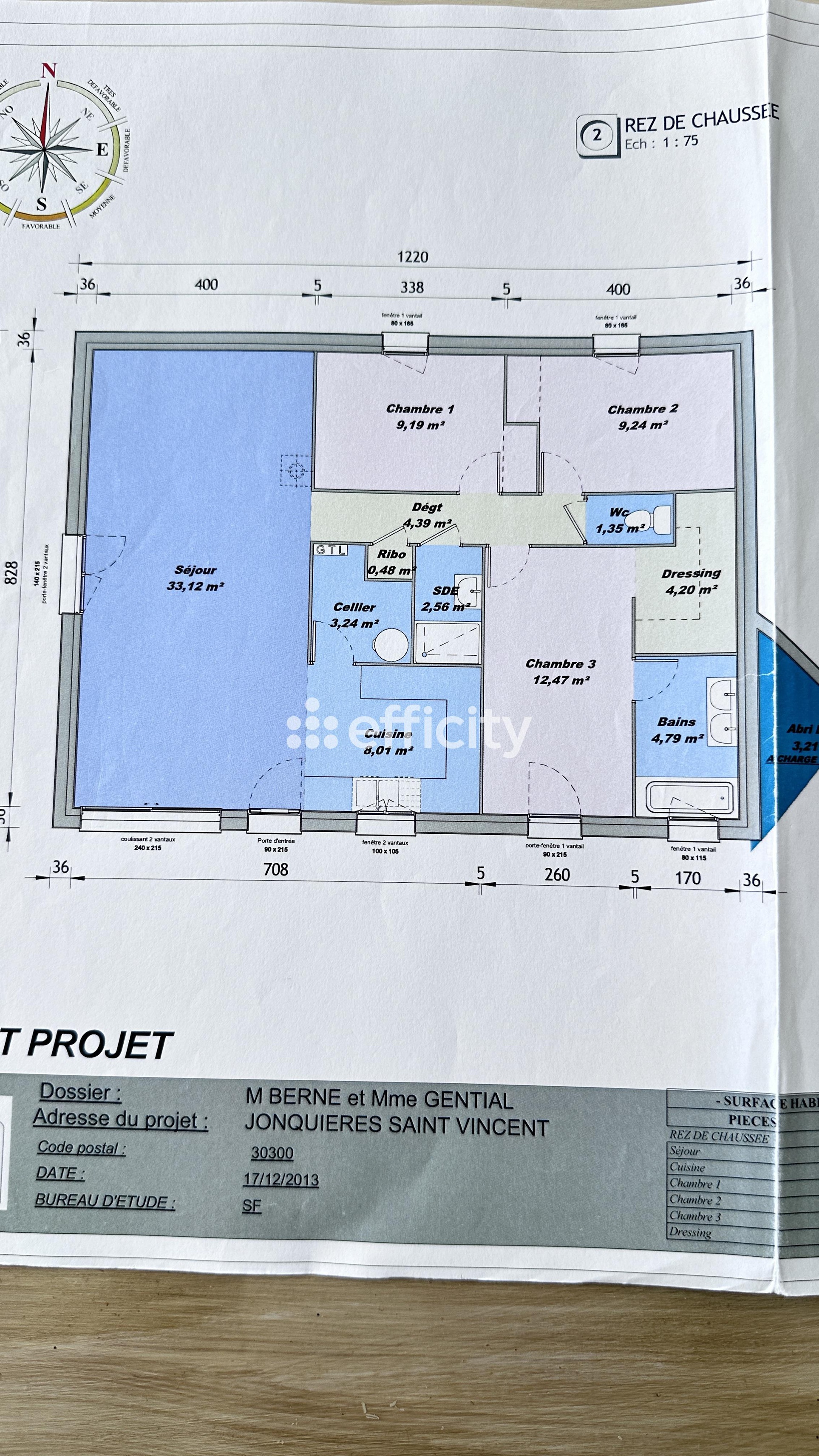 Achat immobilier Maison 4 pièces  97m2 à Jonquières-Saint-Vincent (30300) - Photo n°15