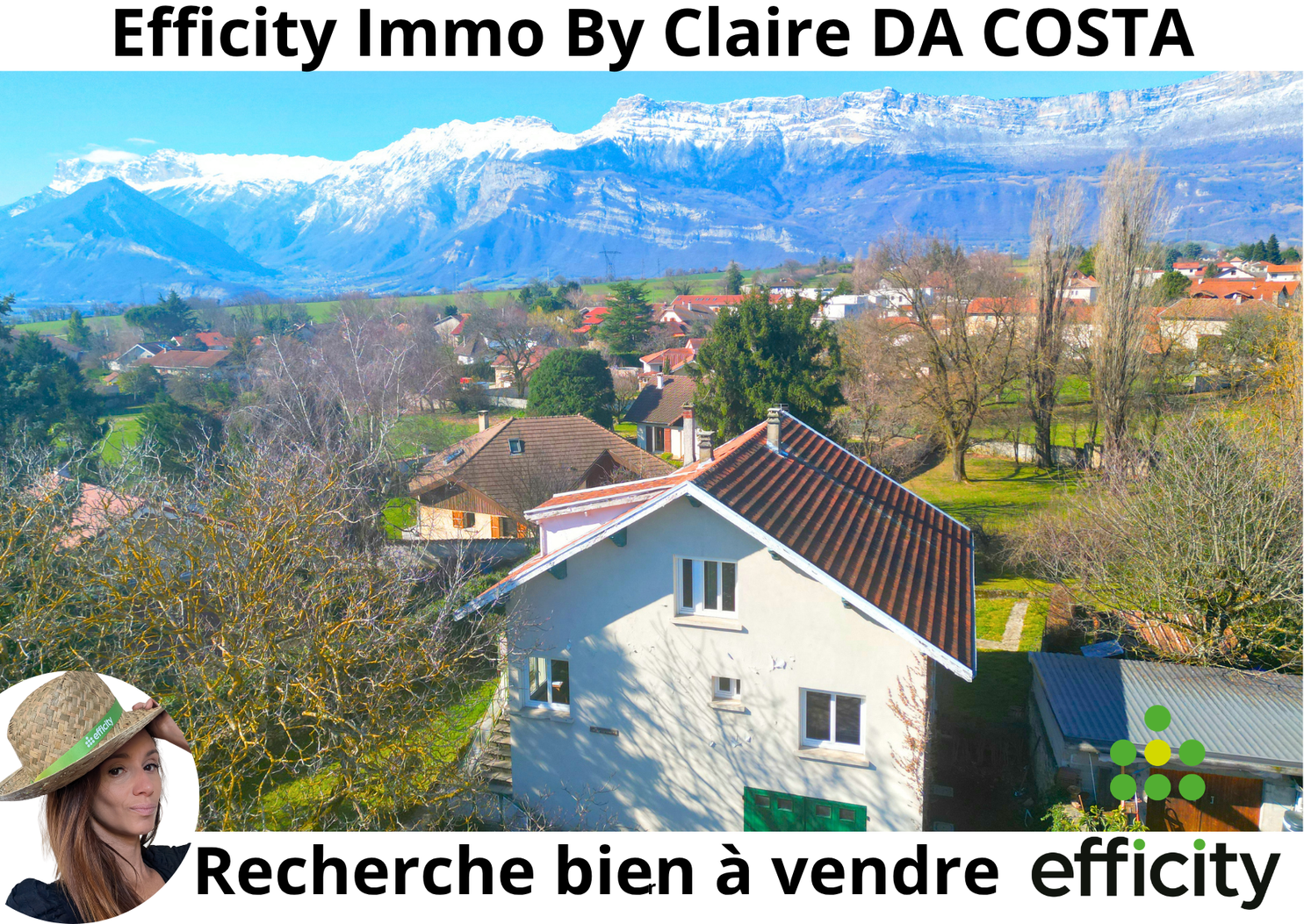 Achat immobilier Maison 8 pièces  146m2 à Champagnier (38800) - Photo n°1