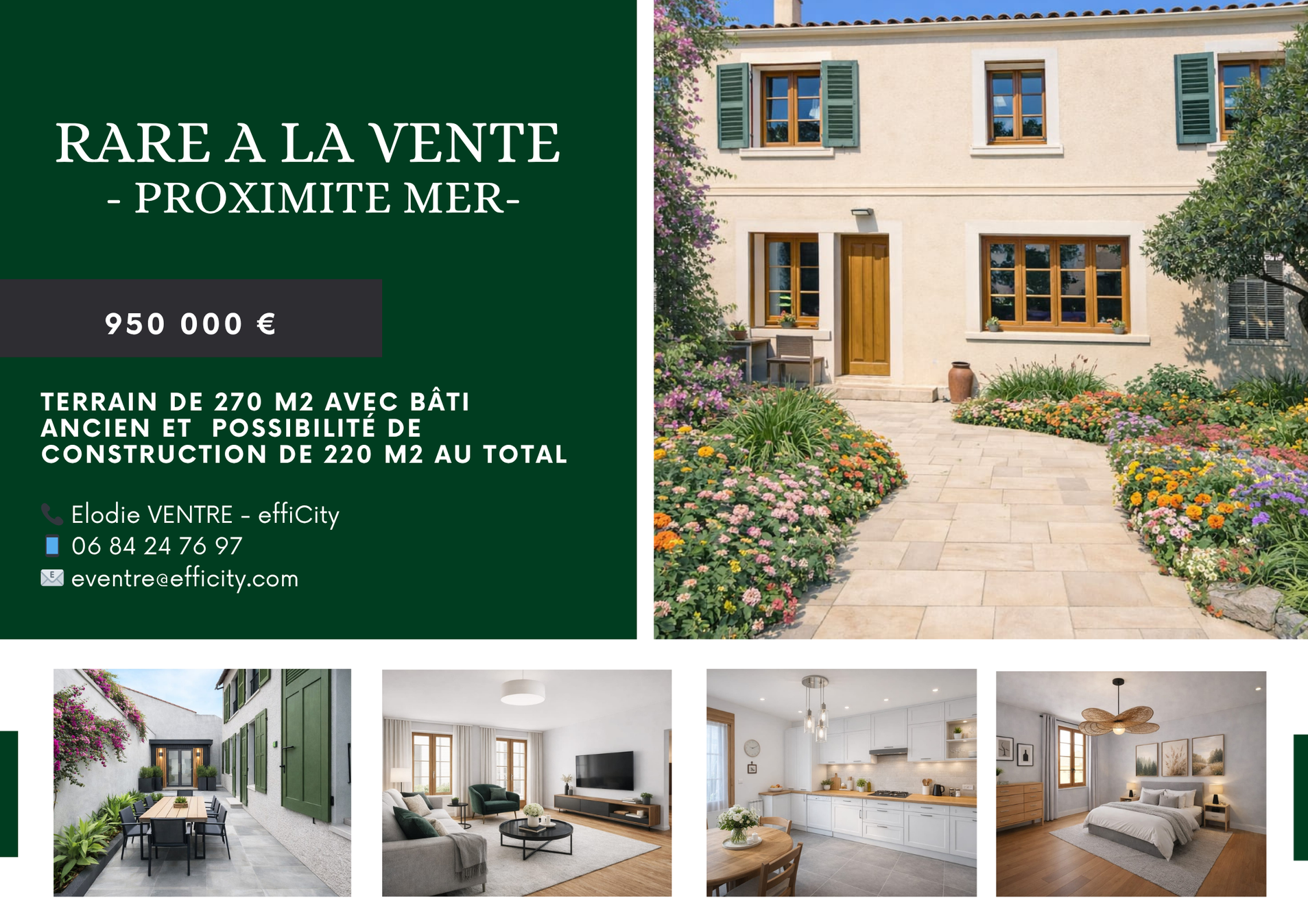 Achat immobilier Terrain   270m2 à Marseille (13008) - Photo n°1
