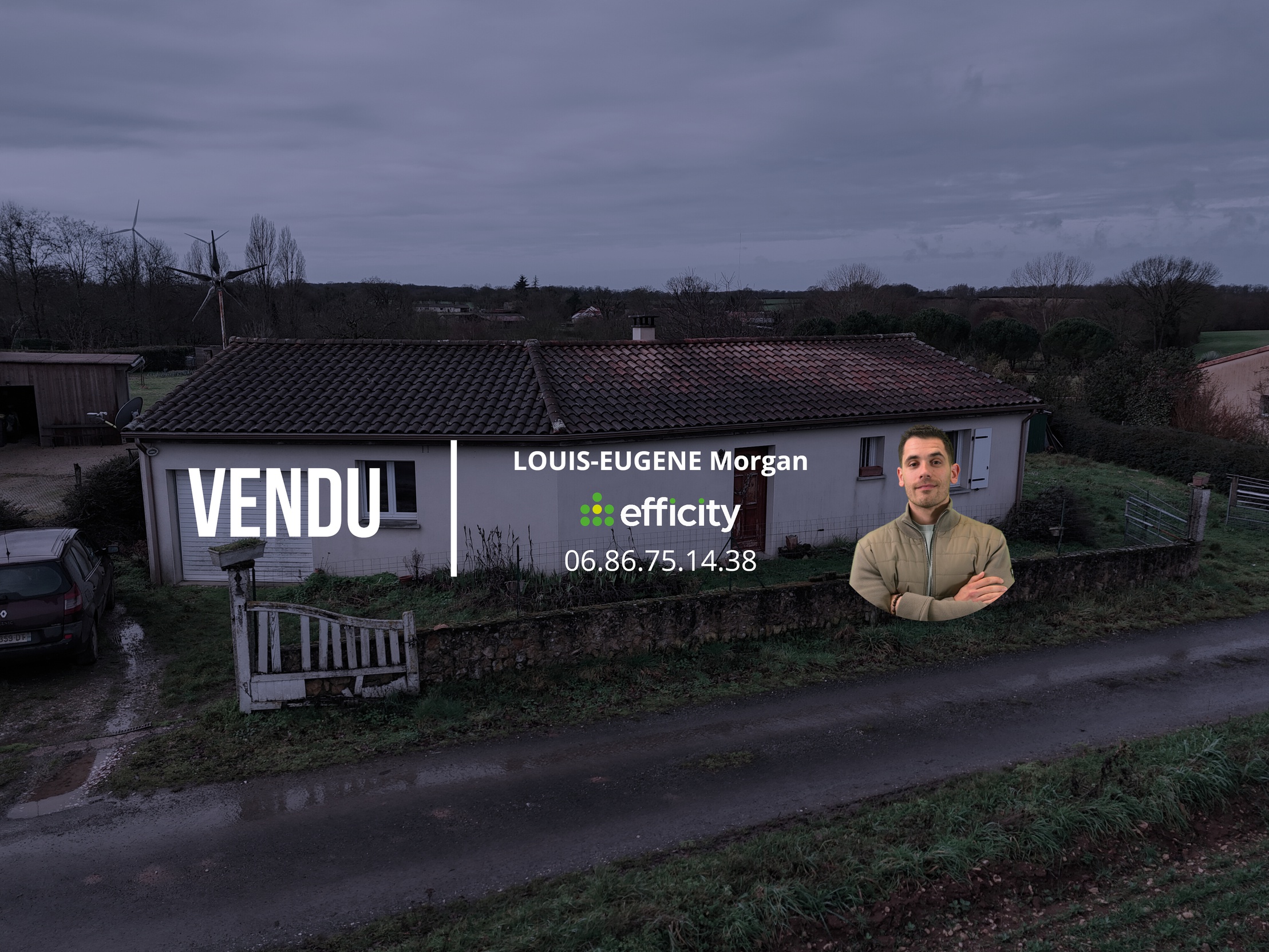 maison 5 pièces - 85,21m2 à Saint-Martin-l'Ars (86350)